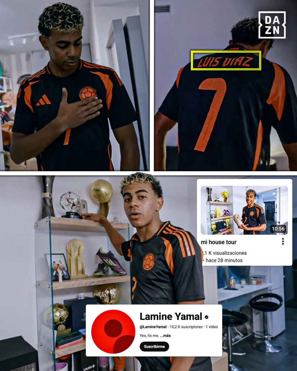 لامین یامال وارد یوتیوب شد؛ تور خانه ستاره بارسلونا در اولین ویدیو