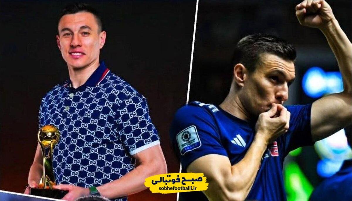 در کنار رونالدو و مسی؛ مهاجم جدید پرسپولیس جزو پربازدیدترین‌های ترانسفرمارکت