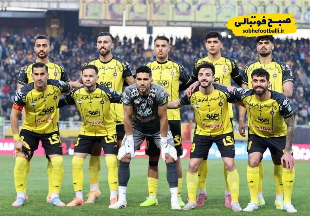 ۵ بازیکن سپاهان مقابل ملوان غایب خواهند بود