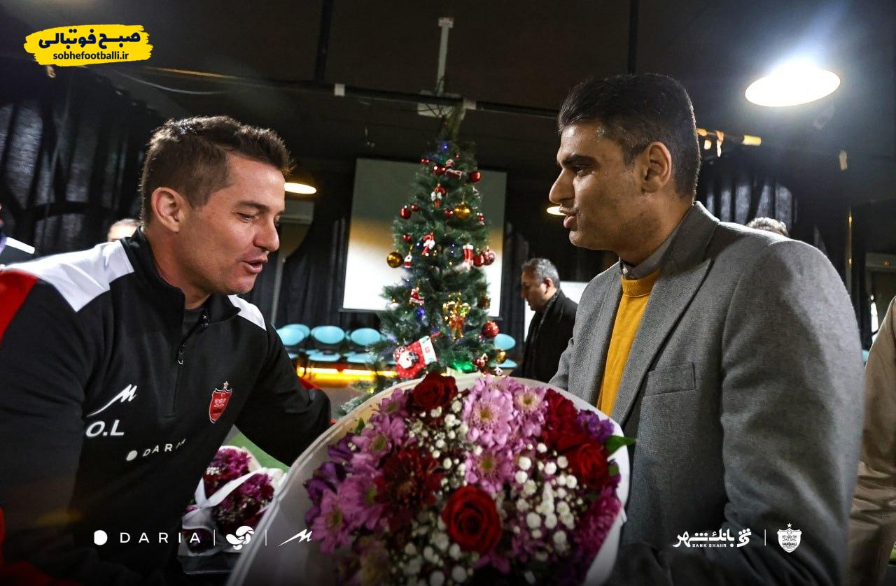 تبریک کریسمس مدیرعامل پرسپولیس به اعضای مسیحی تیم