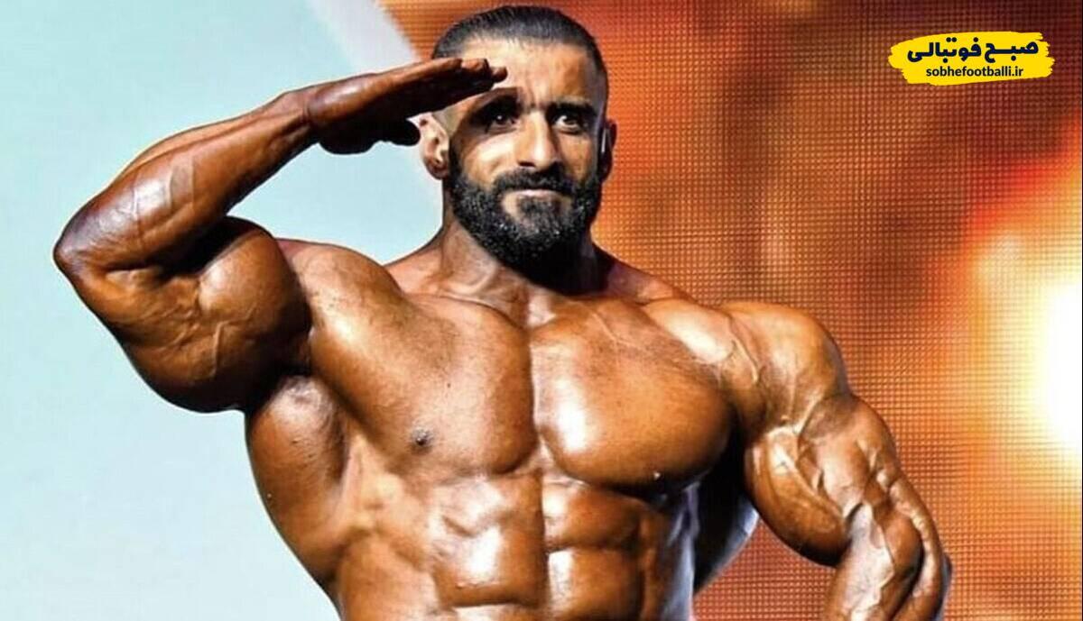 ویدیو | حرکت غرورانگیز هادی چوپان؛ احترام نظامی هادی چوپان به پرچم ایران؛ لحظه‌ای که غرور ملی زنده شد