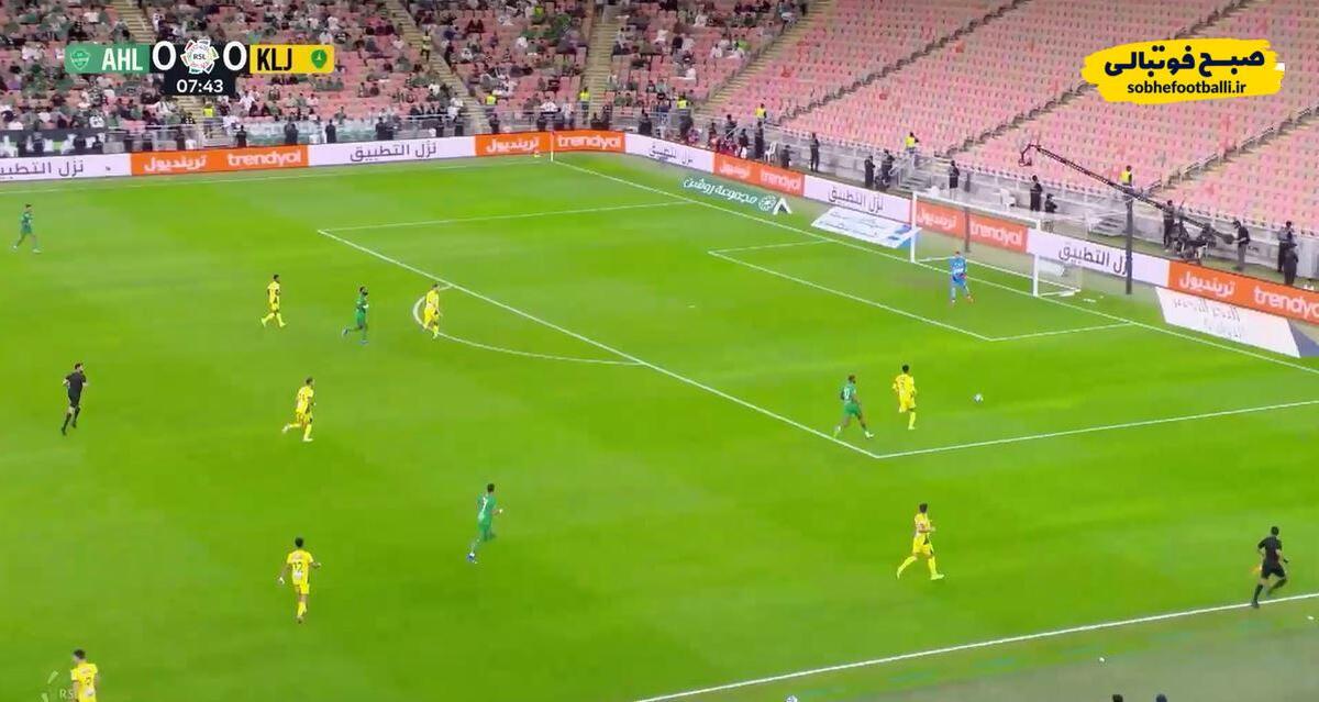 خلاصه بازی الاهلی ۴ - الخلیج ۱