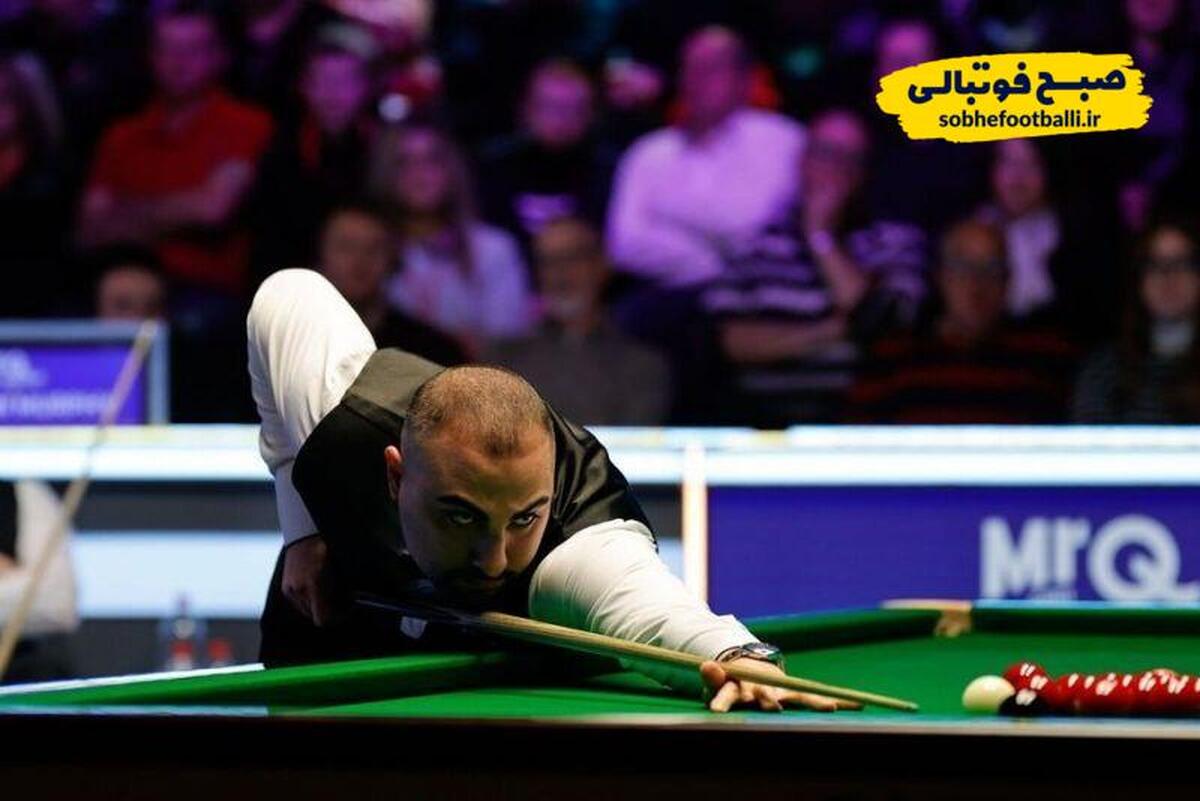 تصویر خبر وفایی به مرحله اصلی مسابقات جهانی اسنوکر نرسید