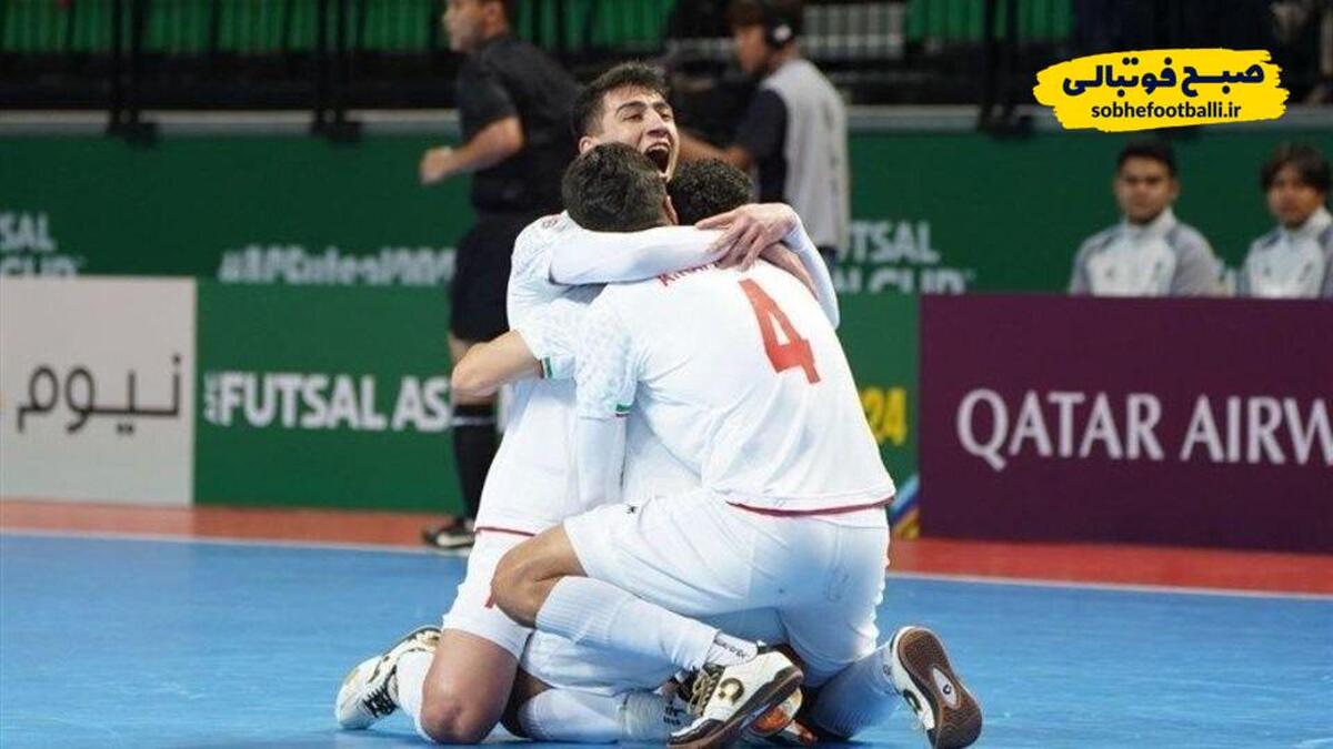 تصویر خبر صعود تیم ملی فوتسال ایران به فینال آسیا