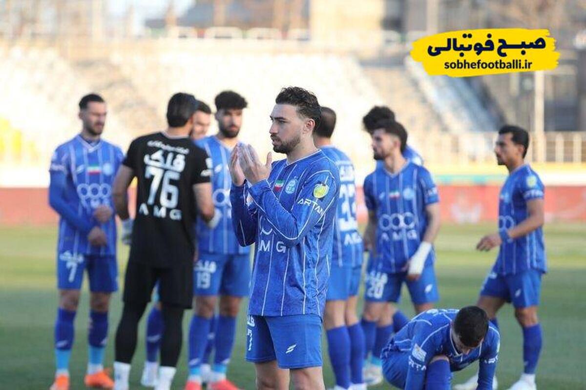 تصویر خبر رفتار عجیب محکم کار با صالح حردانی پس از سوت پایان بازی در نیمه اول