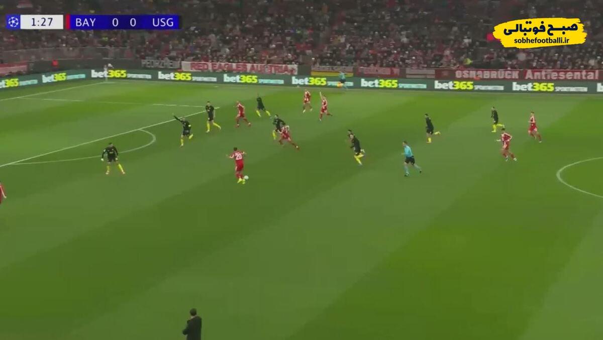 خلاصه بازی بایرن مونیخ ۲ - سن ژیلوا ۰