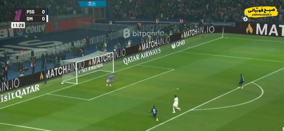 خلاصه بازی پاری سن ژرمن ۵ - مارسی ۰