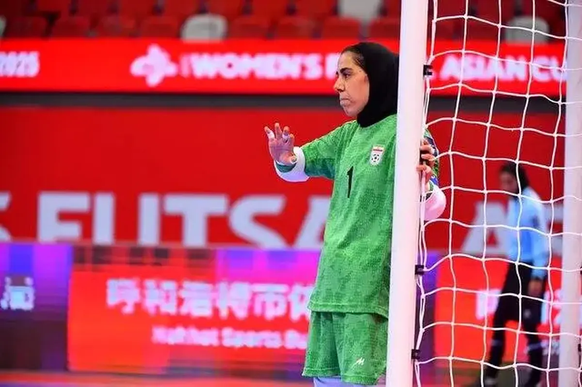 «عقاب آسیا» لقب AFC به فرزانه توسلی