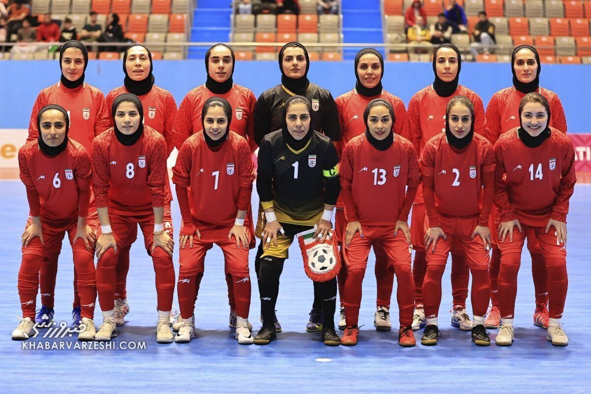 صعود فوتسال بانوان ایران به جام جهانی