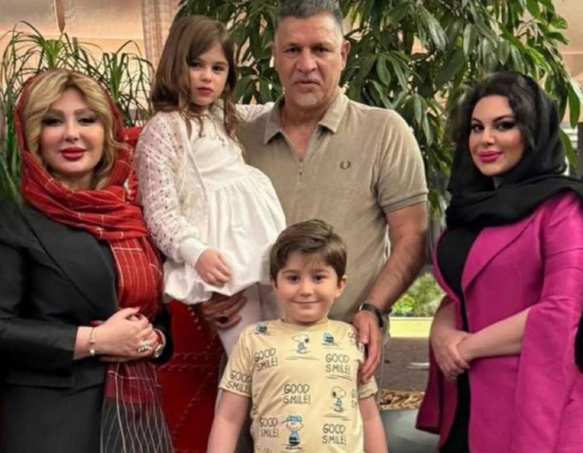 تصاویر حضورجنجالی علی دایی در جشن تولد دختر نیوشا ضیغمی