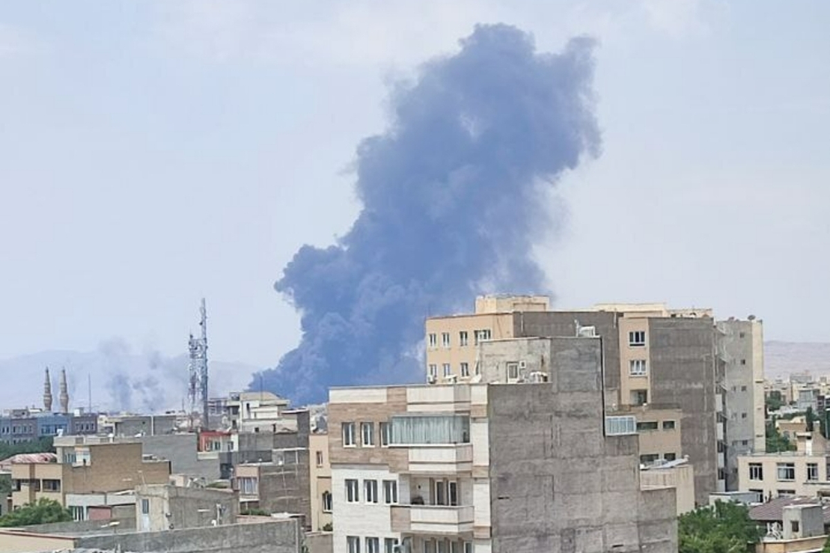 شنیده شدن صدای انفجار ۲۷ خرداد در تبریز!