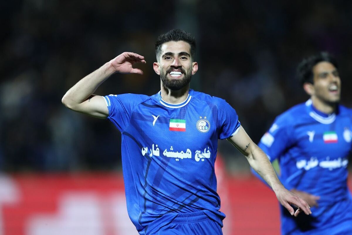 گل اول استقلال به نفت آبادان توسط کوشکی (۴۴)