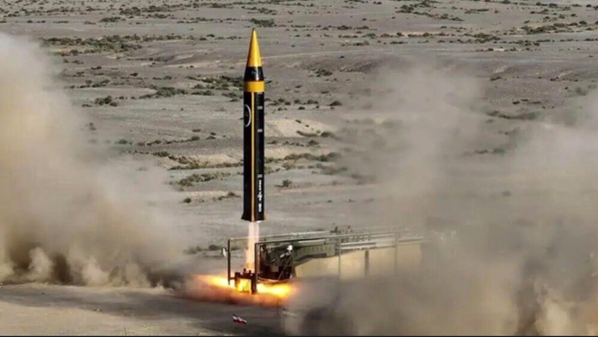 لحظهٔ شلیک موشک‌های موج بیستم وعدهٔ صادق ۳
