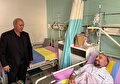 مهدی تاج به عیادت مجری پرسپولیسی رفت