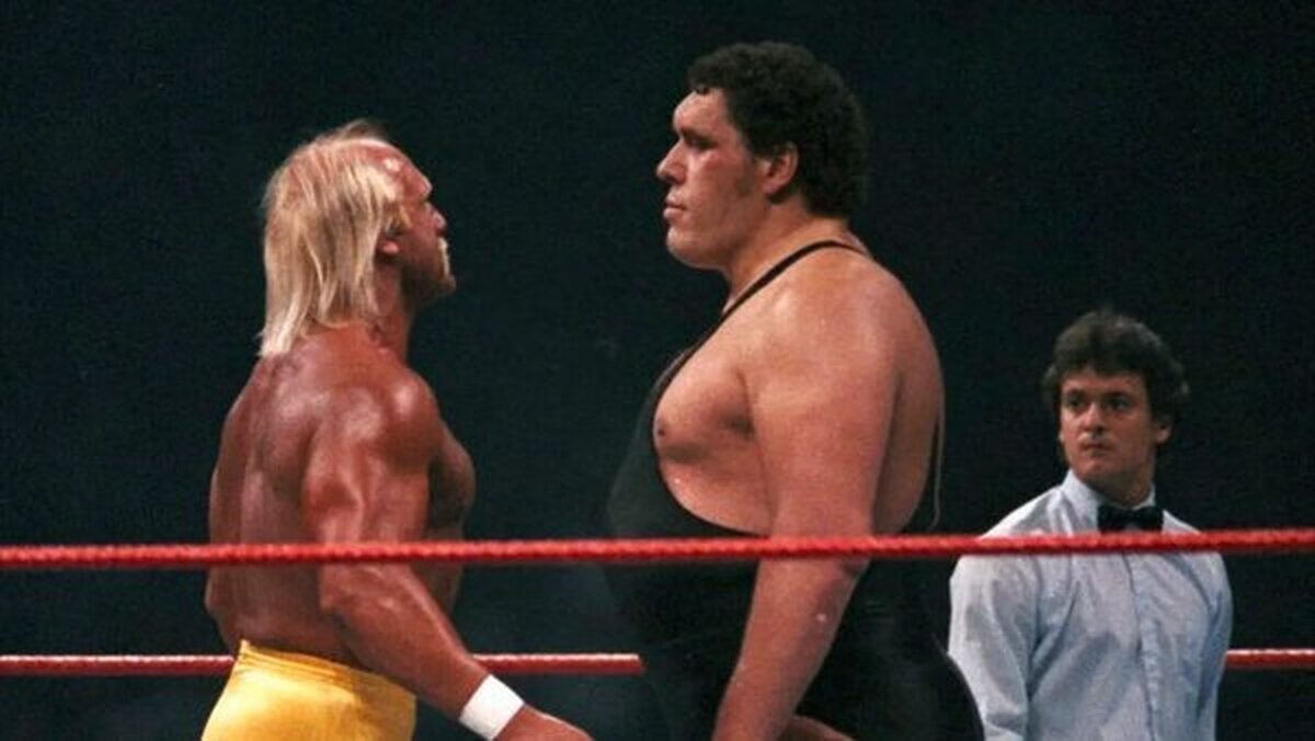 به مناسبت درگذشت هالک هوگان، اسطوره WWE در ۷۱ سالگی؛ بازی خاطره‌انگیز با آندره د جاینت در رسلمنیا
