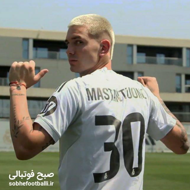 فرانکو ماستانتونو در پیراهن رئال مادرید