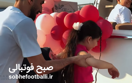 تصاویر تولد ۷ سالگی لوکس بارانا دختر علیرضا بیرانوند در کشتی تفریحی