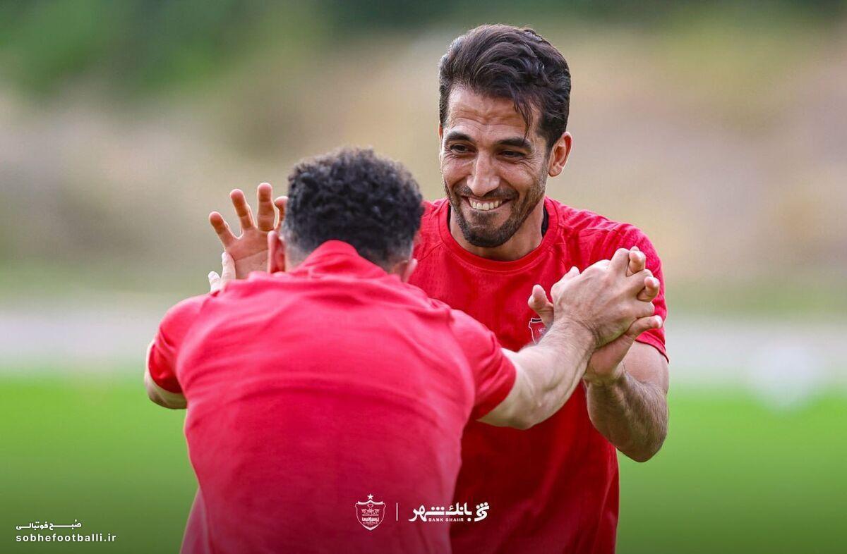 وحید امیری برای پرسپولیس به میدان رفت!