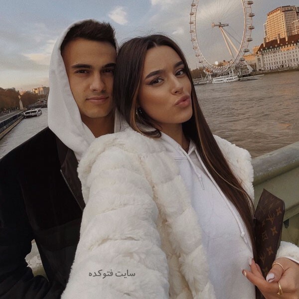 عکس سرخیو رگیلون و همسرش