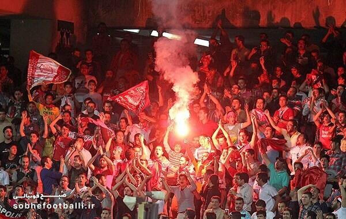 سپاهانی ها سر هوادار پرسپولیس را شکستند!