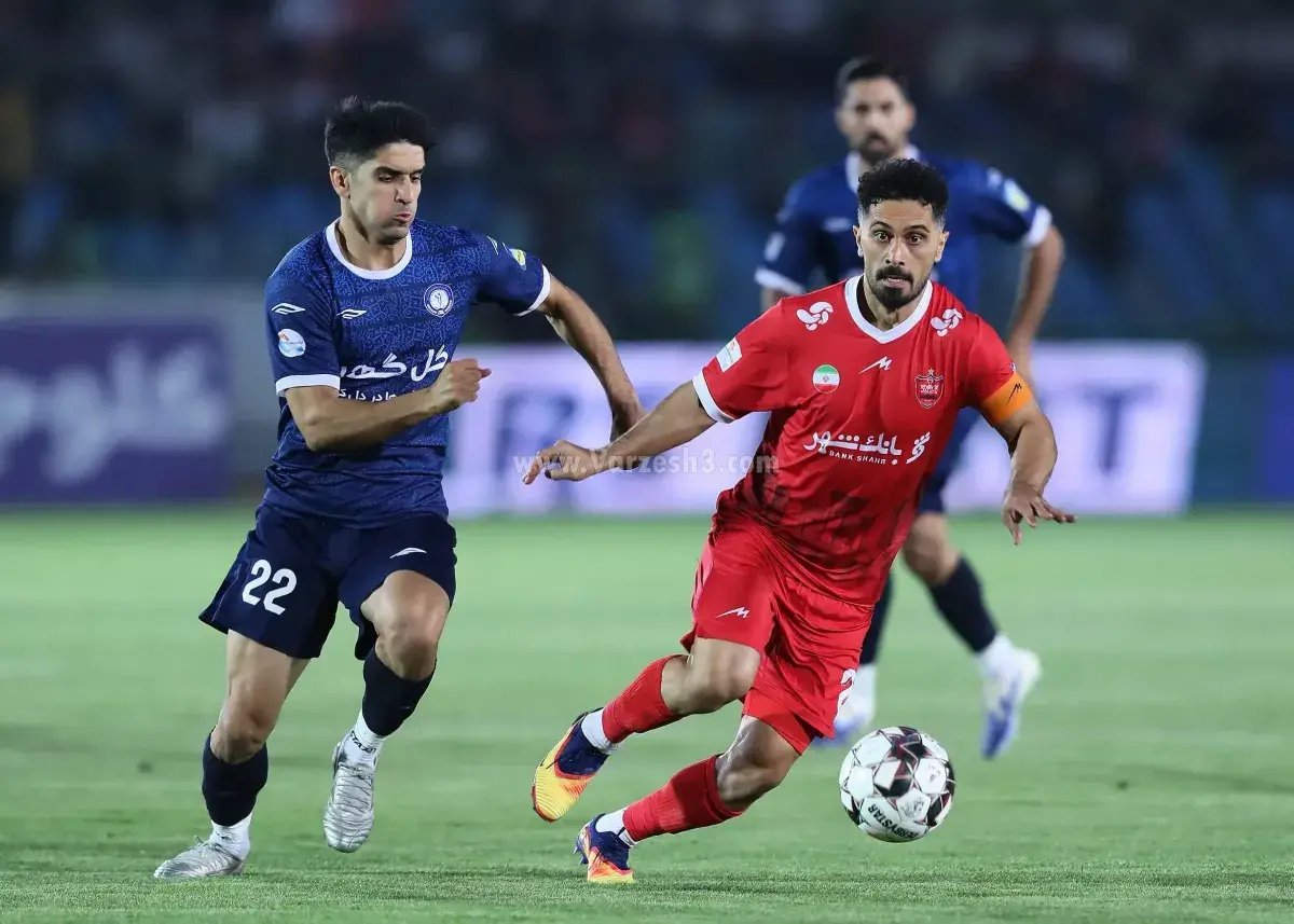 گزارش زنده: پرسپولیس - گل‌گهر + گل‌ها