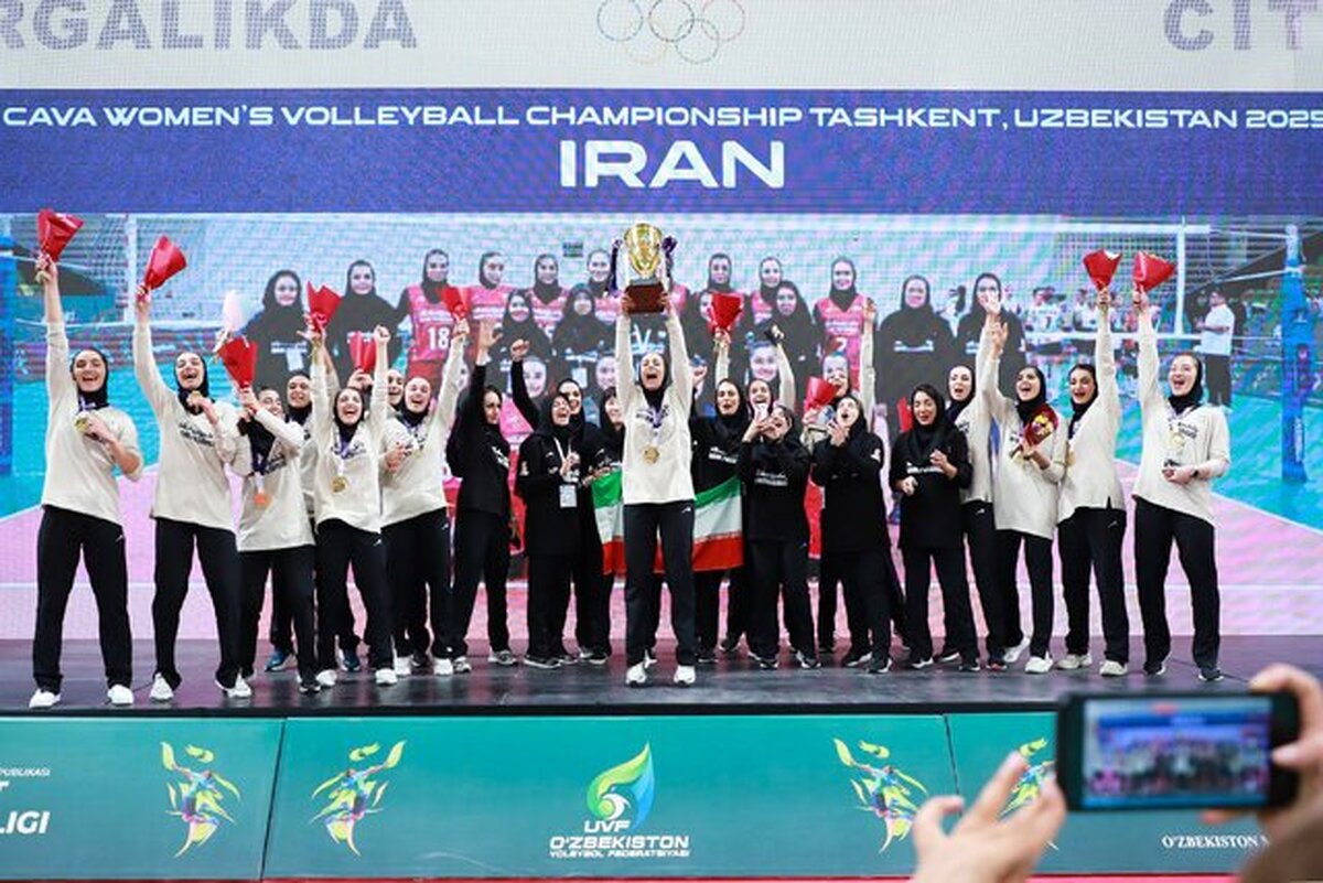 تاریخ‌سازی زنان والیبالیست ایران؛ اولین مدال طلای تاریخ پس از ۶۲ سال!