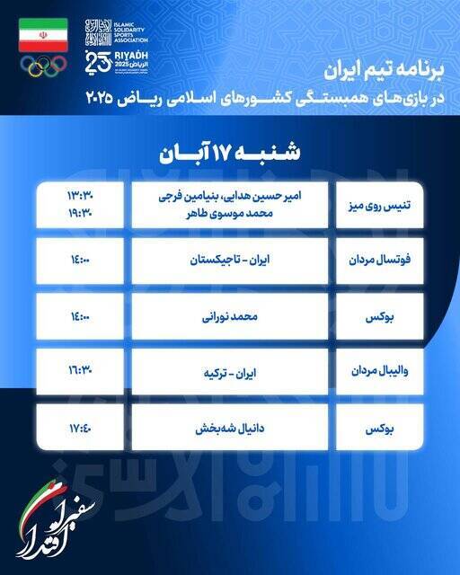 آغاز طوفانی کاروان ایران در بازیهای کشورهای اسلامی! +عکس آغاز طوفانی کاروان ایران در بازیهای کشورهای اسلامی! +عکس
