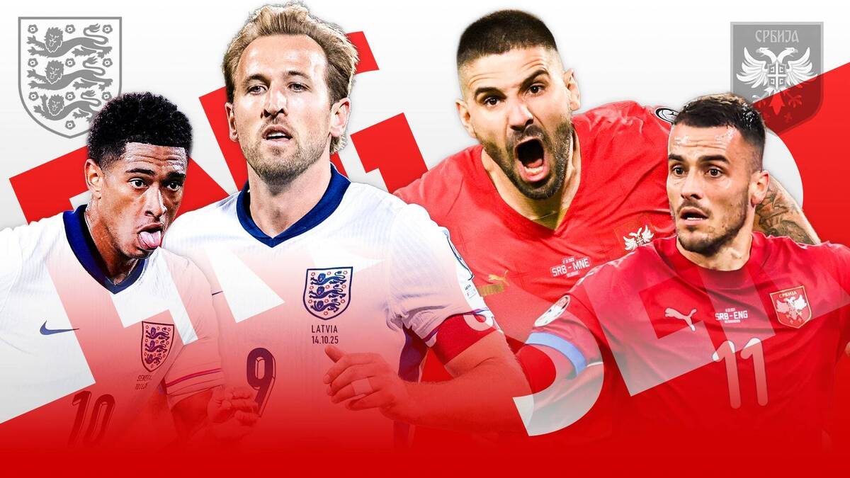 انگلیس - صربستان؛ ترکیب رسمی سه شیر‌ها در ومبلی