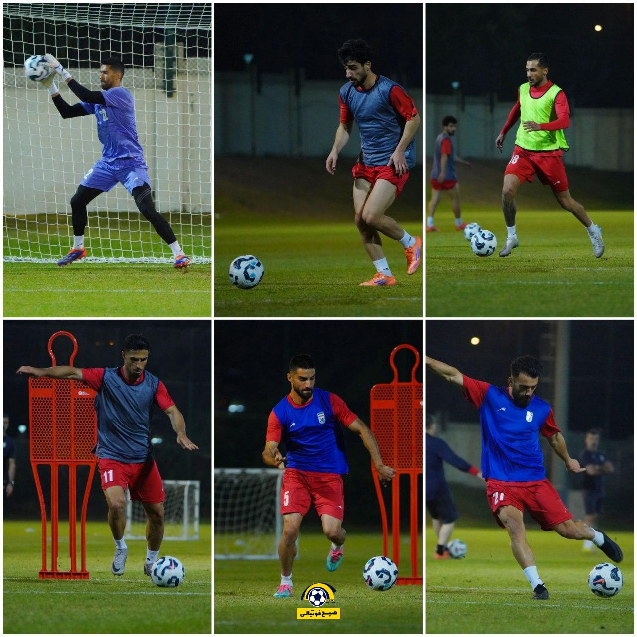 گزارش تصویری از حالوهوای تمرین امشب گذشته تیم ملی گزارش تصویری از حالوهوای تمرین امشب گذشته تیم ملی