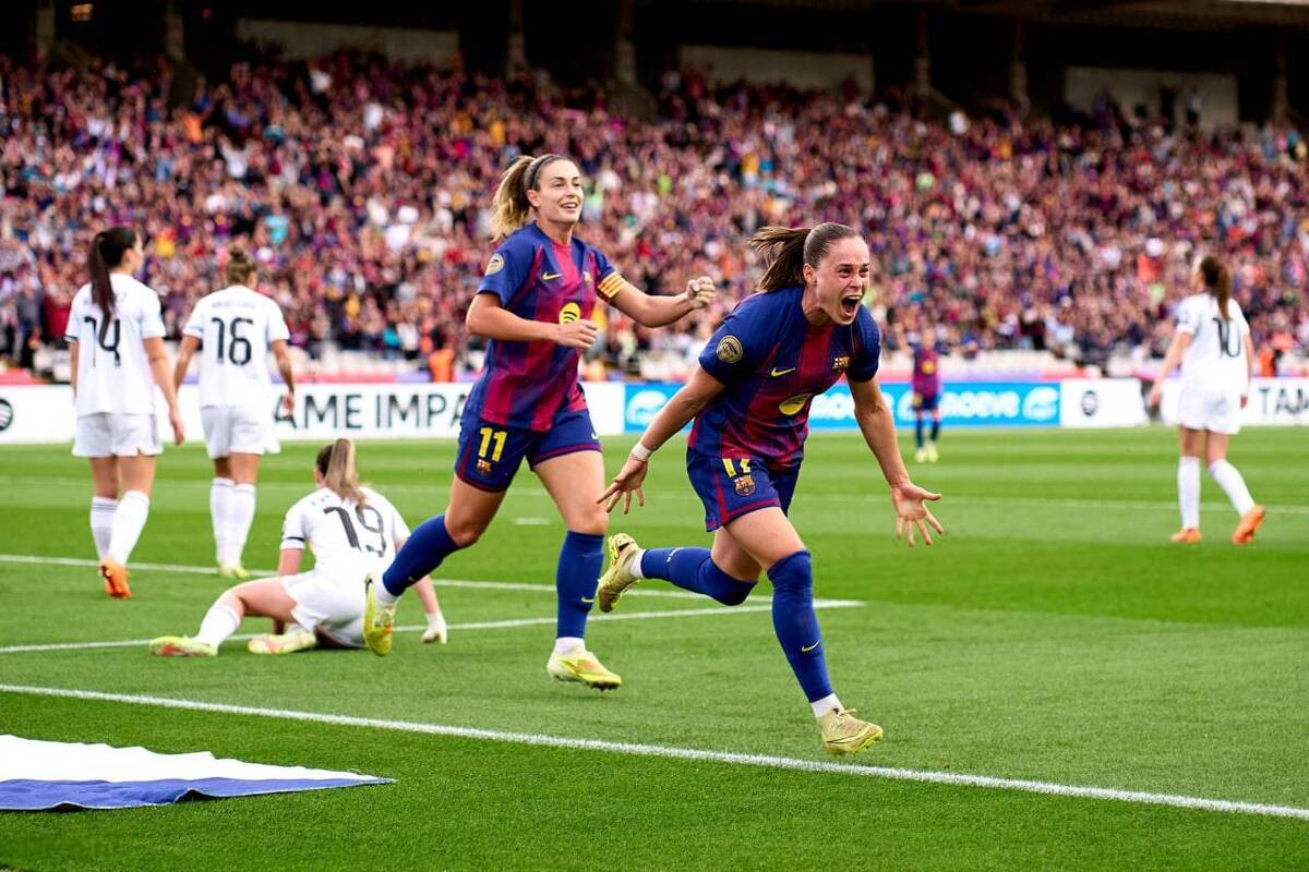 تصویر خبر ال کلاسیکوی زنانه با طوفان بارسلونا؛ زنان بارسلونا ۴-۰ زنان رئال مادرید