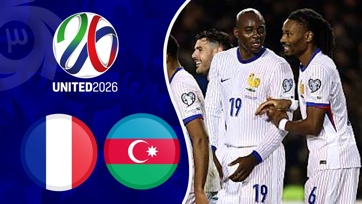 تصویر خبر خلاصه بازی آذربایجان ۱ - فرانسه ۳؛ گام محکم خروس‌ها در انتخابی جام جهانی ۲۰۲۶