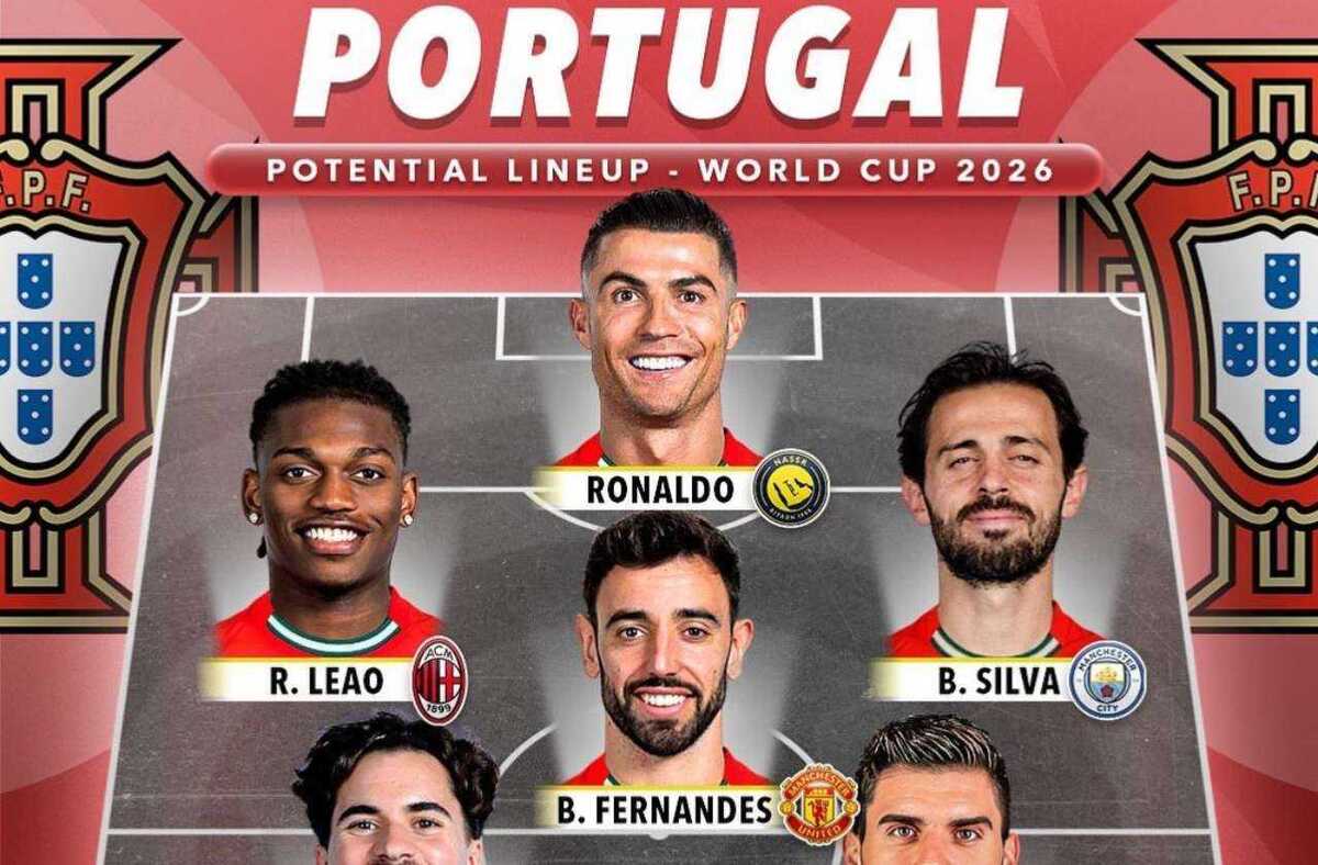 تصویر خبر ترکیب احتمالی پرتغال در جام جهانی ۲۰۲۶؛ با حضور رونالدو، لیائو و سه ستاره قهرمان اروپا