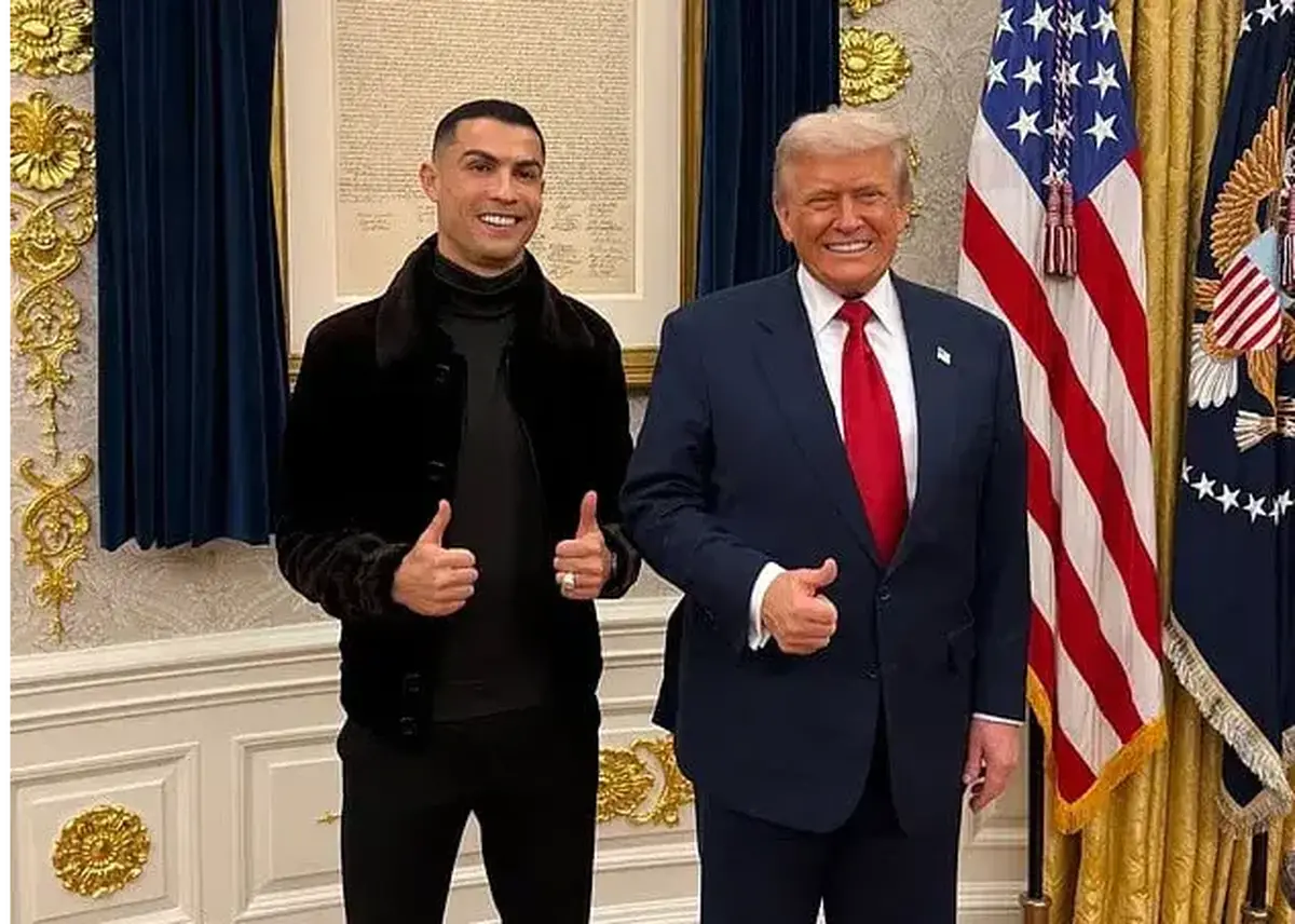 تصویر خبر رونالدو با این حرکت صدای هواداران را درآورد!