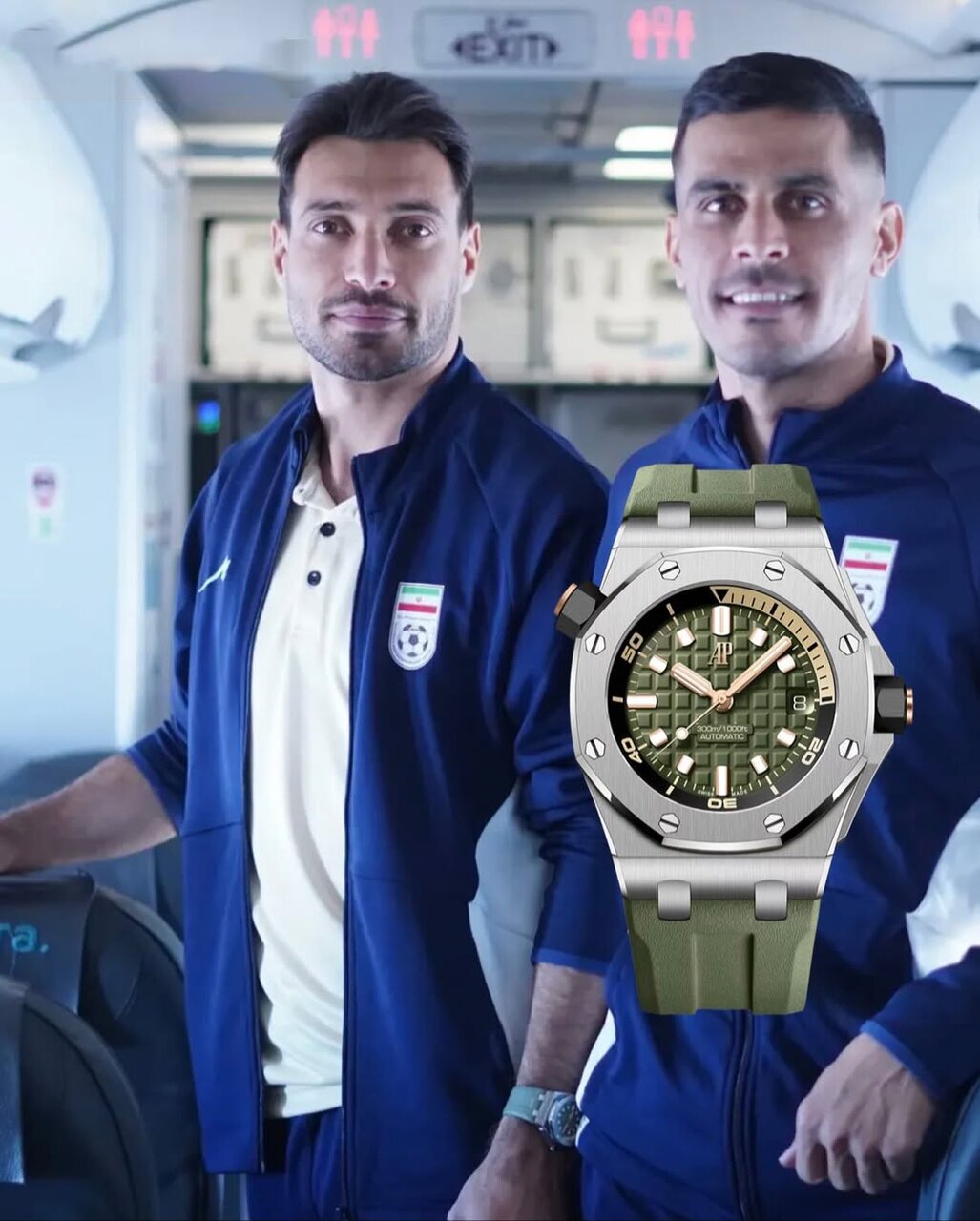 ساعت ۳ میلیارد تومانی شجاع خلیل‌زاده سوژه شد؛ ادمار پیگه مدل رویال اوک