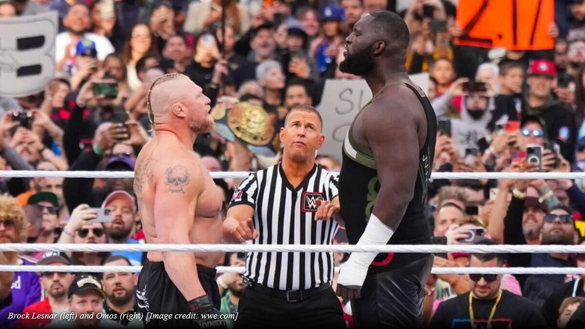 تصویر خبر غول نیجریه‌ای WWE به‌دنبال انتقام از هیولا؛ آیا نبرد تایتان‌ها تکرار خواهد شد؟