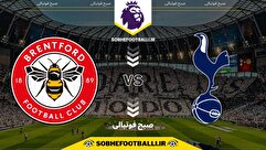 تاریخ و ساعت بازی تاتنهام و برنتفورد | هفته ۱۵ لیگ برتر انگلیس