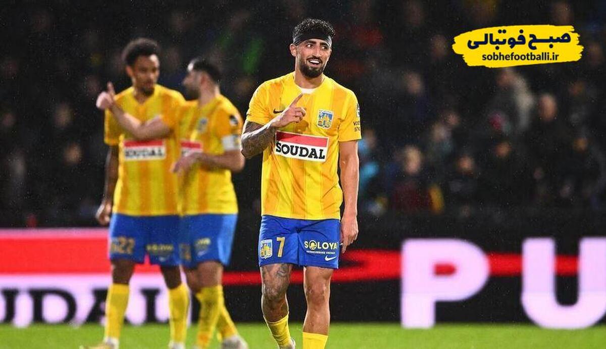 ستاره ایرانی وسترلو، اندرلخت را به خاک و خون کشید: دبل صیادمنش در برد ۴-۰