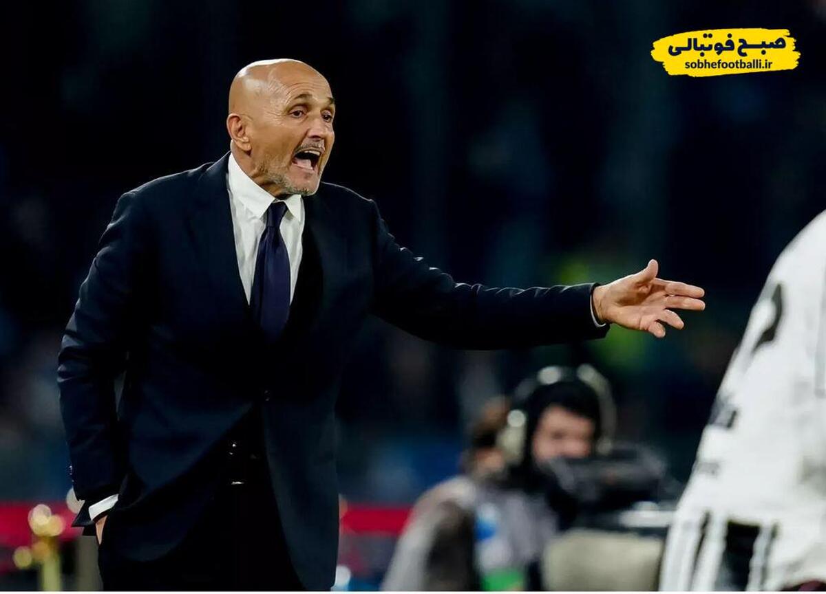 خطای تاکتیکی اسپالتی: کاپلو: استفاده از ییلدیز به عنوان مهاجم کاذب در برابر ناپولی اشتباه بود!