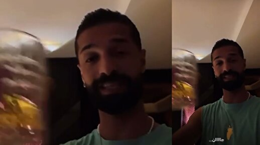 ویدیوی جنجالی آرمین سهرابیان با مشروب و هایده!