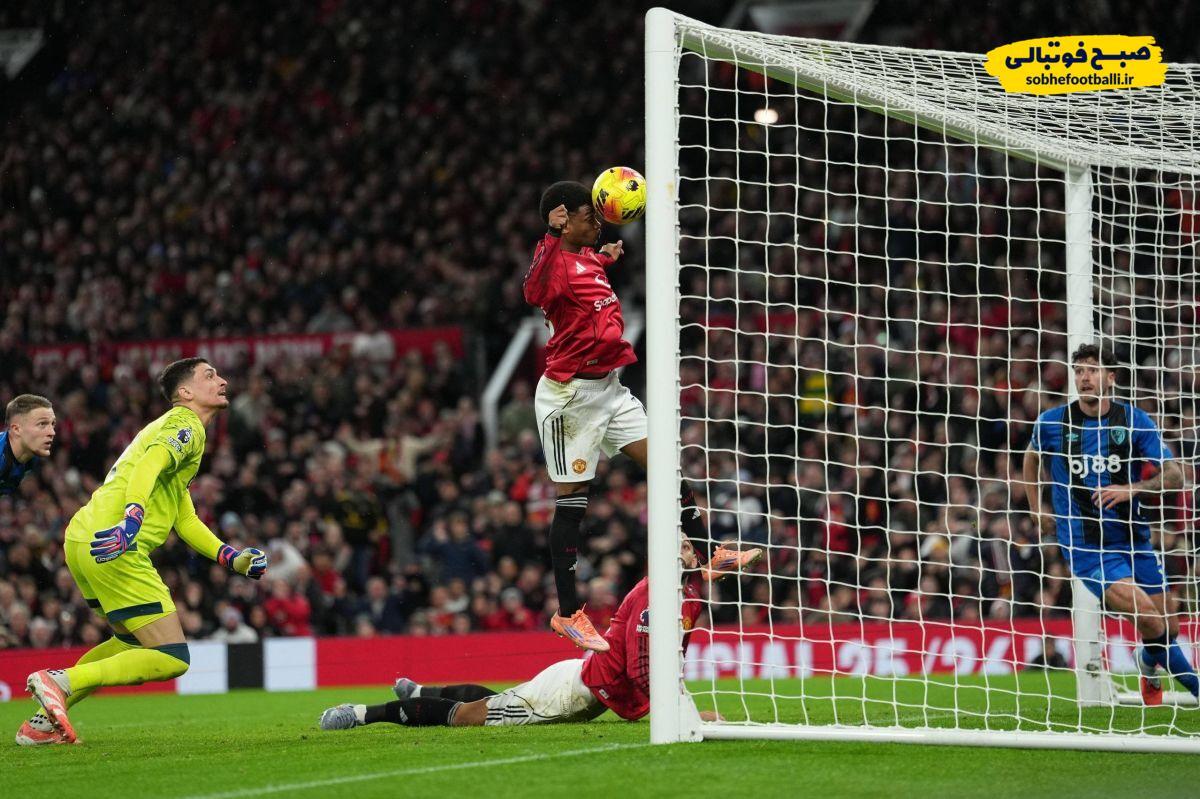 تصویر خبر خلاصه بازی/ منچستریونایتد ۴ - بورنموث ۴