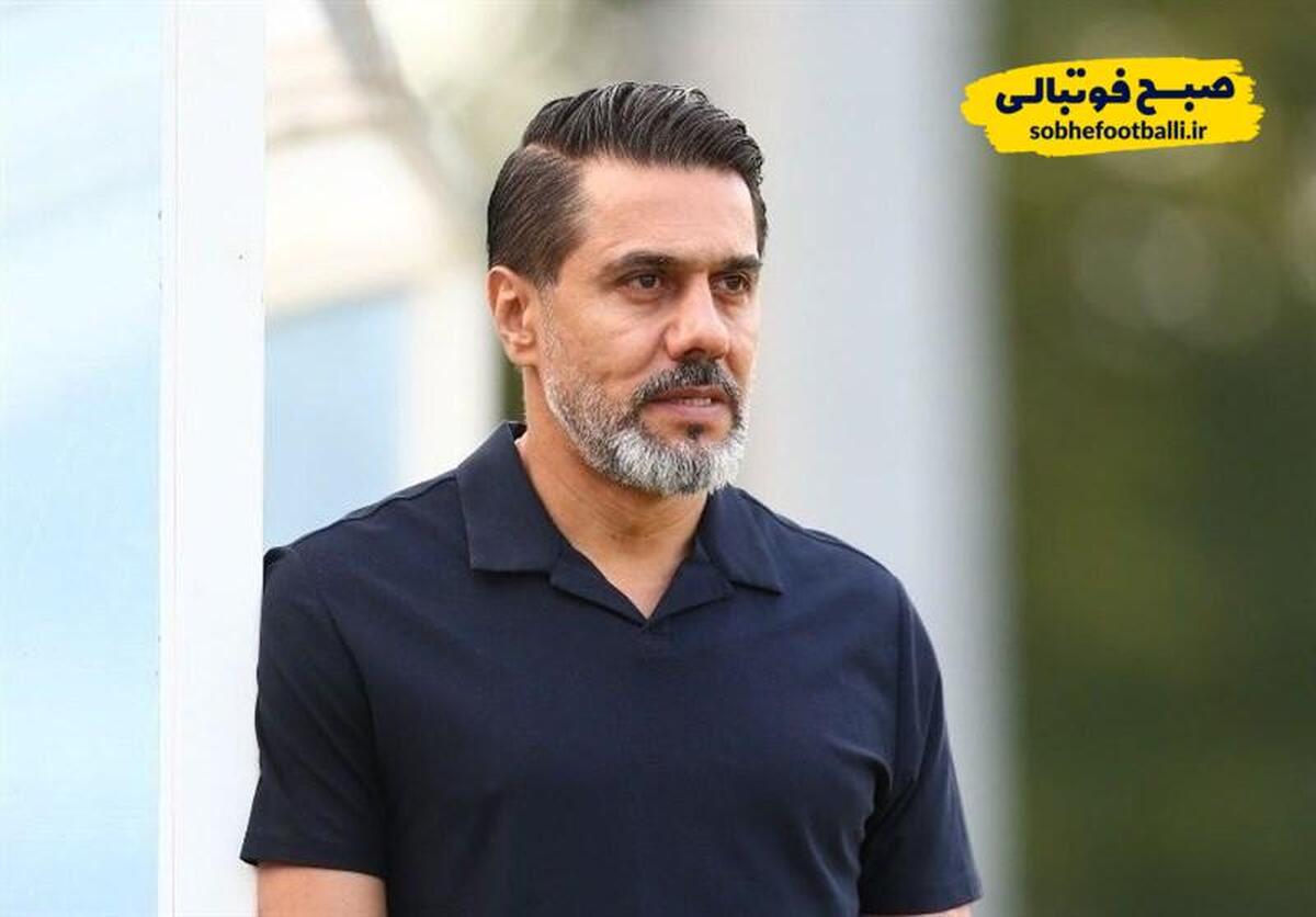 افشین پیروانی به خسرو حیدری: با حرف و حدیث جام حذفی را فتح کردید