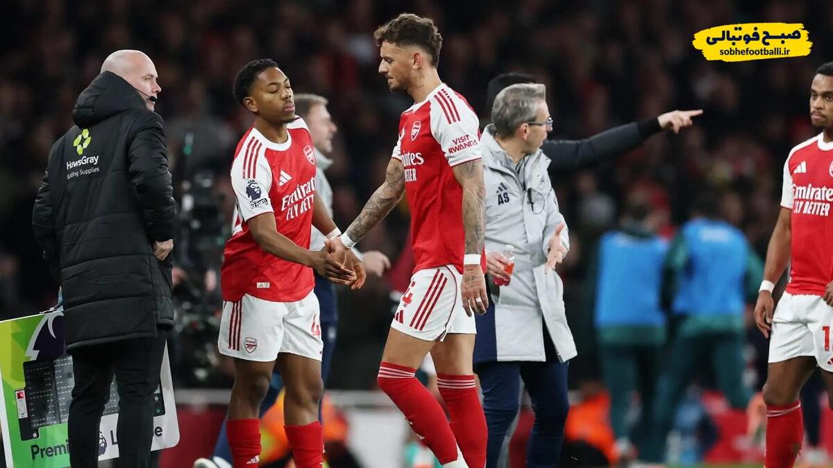 تصویر خبر ضربه تازه به آرسنال؛ بن وایت یک ماه دور از میادین