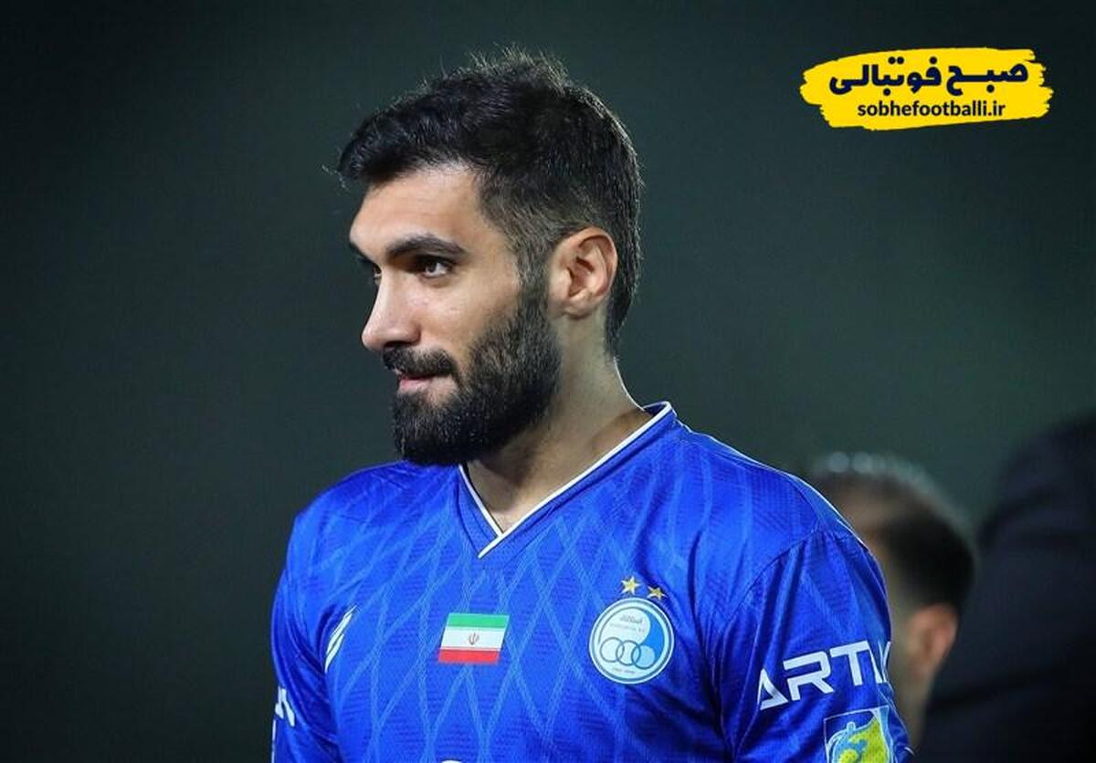 تصویر خبر عذرخواهی مدافع استقلال از ساپینتو و حضور تیم بیک&zwnj;زاده در تمرین