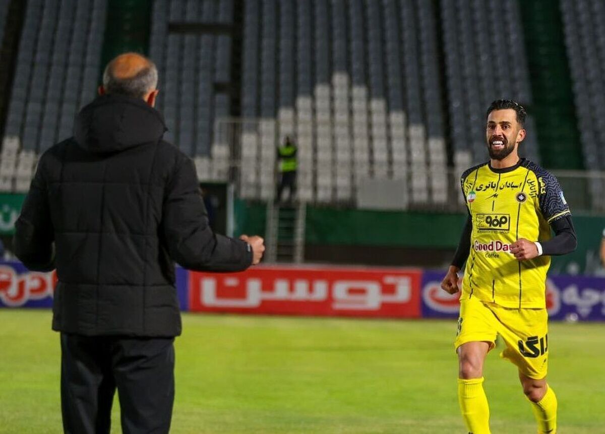 تصویر خبر سپاهان ۱-۱ خیبر خرم آباد؛ پایان نیمه اول