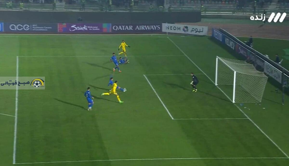 تصویر خبر تکل طلایی آشورماتوف؛ گل الوصل توسط مدافع استقلال خنثی شد