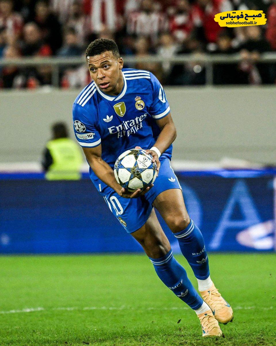 هت تریک کیلیان امباپه مقابل المپیاکوس دومین هت تریک سریع تاریخ لیگ قهرمانان اروپا شد!