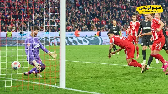 بایرن مونیخ رکورد گلزنی متوالی در بوندسلیگا را تکرار کرد؛ پیروزی ۳-۱ مقابل سن پائولی