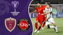 خلاصه بازی تراکتور 0 - الوحده 0 | لیگ نخبگان آسیا 2025/26 - هفته دوم