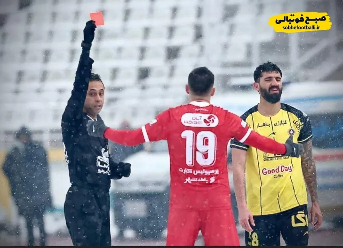 آمار عجیب تقابل پرسپولیس و سپاهان: ۸ بازی از ۱۰ اخراجی داشت!