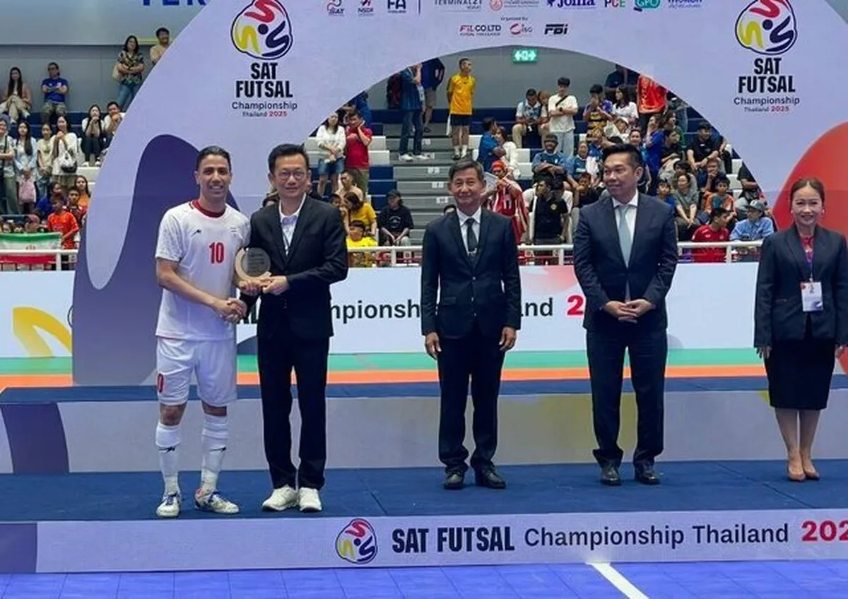 طیبی بهترین بازیکن تورنمنت تایلند شد